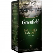 Чай Greenfield 25пак. Earl Grey Fantasy черный с ароматом бергамота
