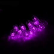 Гирлянда эл. Уличная фигурная 5м 40л. Led шишки цв.Фиолетовый (т.Провод) арт.185563