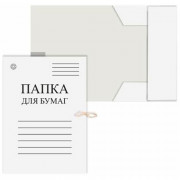 Папка для бумаг с завязками "ДЕЛО" 360г/м2 немелованный картон арт.D00527 (Ст.170)
