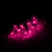 Гирлянда эл. Уличная фигурная 05м 40л. Led шишки цв.Розовый (т.Провод) арт.185562