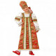 Костюм для девочки Аленушка (платье,головной убор) р.26/104-36/140 ткань арт.5220