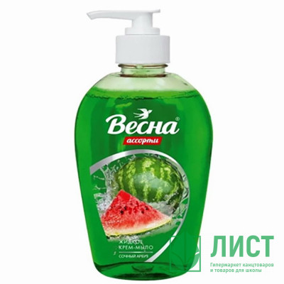 Туалетное мыло жидкое 280мл ВЕСНА Сочный арбуз Туалетное мыло жидкое 280мл ВЕСНА Сочный арбуз