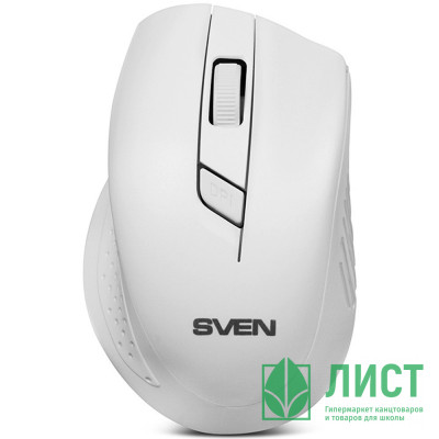 Мышь беспров. SVEN RX-325 Wireless, белая Мышь беспров. SVEN RX-325 Wireless, белая