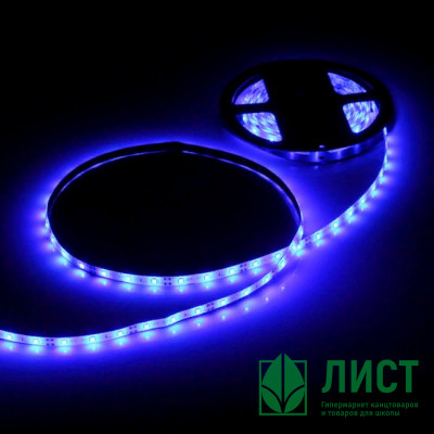 Гирлянда электрическая для дома лента-самоклейка 05м 300LED цвет синий (темный провод) артемный 542-349 Гирлянда электрическая для дома лента-самоклейка 05м 300LED цвет синий (темный провод) артемный 542-349