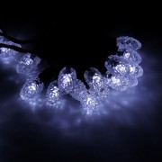 Гирлянда эл. Уличная фигурная 05м 40л. Led шишки цв.Белый (т.Провод) арт.185557