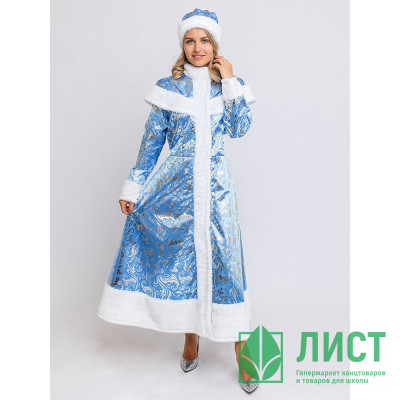 Костюм Снегурочка Арина р.48-50 арт.3029 к-22-48-50 Костюм Снегурочка Арина р.48-50 арт.3029 к-22-48-50