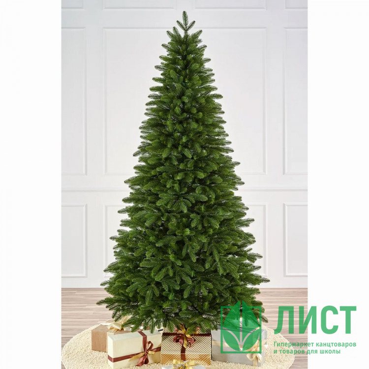 Елка 220см "Тверская" (хвоя 100% литая, ветки на шарнирах, подставка металл.) арт.ЕТРЛ 22