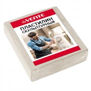 Пластилин скульптурный 500 грамм (deVENTE) белый твердый арт 8042909