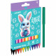 Фломастеры deVENTE Маленький кролик (Little Rabbit) 12 цветов вентилируемый колпачок картонная коробка арт.5081626