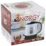 Чайник пласт. 1л Energy, арт. E-275, белый/бирюзовый, 1100Вт - 