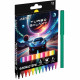 Фломастеры deVENTE Турбо-Галактика (Turbo Galaxy) 12 цветов вентилируемый колпачок картонная коробка арт.5081627