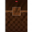 Тетрадь А4 клетка 96 листов на гребне (Hatber) Chocolate металлизированный картон выборочный лак ассорти арт.96Т4мтлВ1гр - 