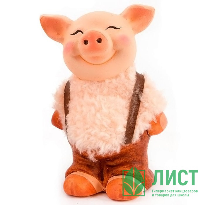 Статуэтка символ года Пушистый поросенок 9см арт.122751