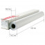 Бумага широкоформатная ProMEGA engineer 80г/кв.м 620мм* 45м 50,8мм (А1+) белизна 153% (InkJet) - 