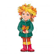 Плакат Девочка с венком 53*21см арт.59,362,00