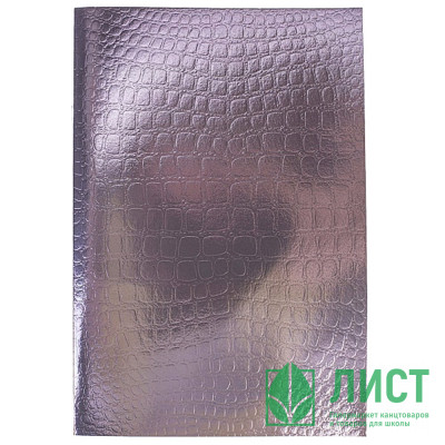 Тетрадь А4 клетка 96 листов бумвинил скоба (Hatber) METALLIC CROCO Коричневый арт.96Т4бвВ3 Тетрадь А4 клетка 96 листов бумвинил скоба (Hatber) METALLIC CROCO Коричневый арт.96Т4бвВ3