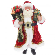Игрушка декор. "Дед Мороз" 25см в красной шубке арт.822829