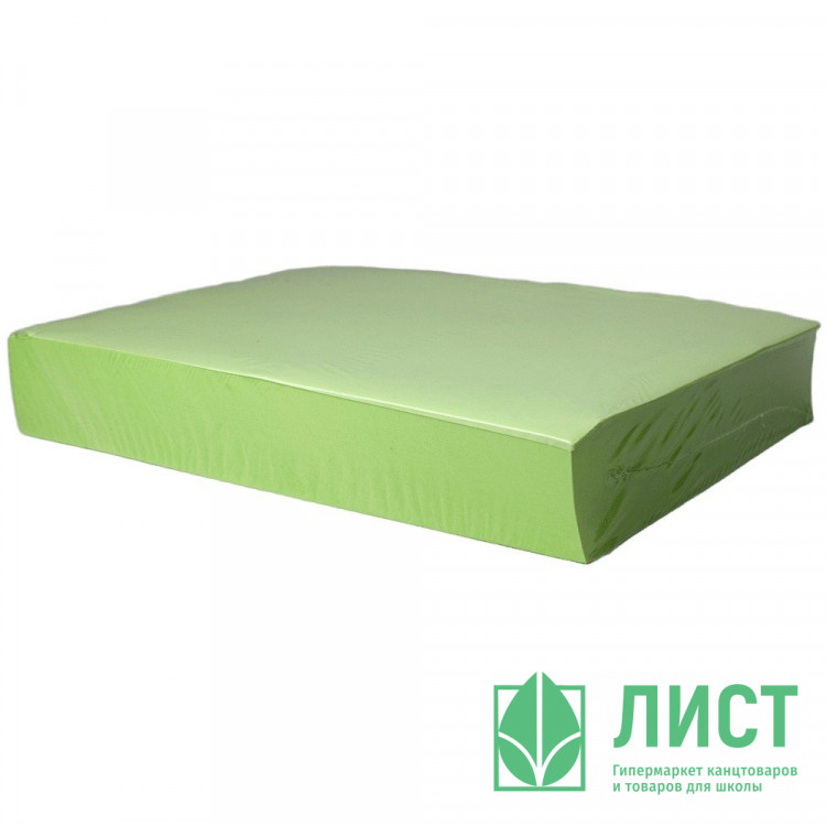 Бумага цветная А4 500л пастель зеленый 80г/м2