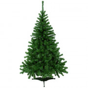 Елка 180см "Сибирская" (хвоя ПВХ, ветки отгибные, подставка пластик) арт. 0118