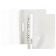 Папка скоросшиватель А4 с перфорацией белый Хатбер арт.AS4_00200 (Ст.10)