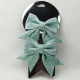Украшение декоративное "Бант Darlens" 14см 02шт/наб. цв.зелёный арт.DL-DRL08311