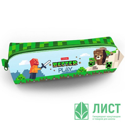 Пенал-косметичка 1 отделение (Hatber) New craft мягкий 210х45х45мм арт.NPk_62171 Пенал-косметичка 1 отделение (Hatber) New craft мягкий 210х45х45мм арт.NPk_62171