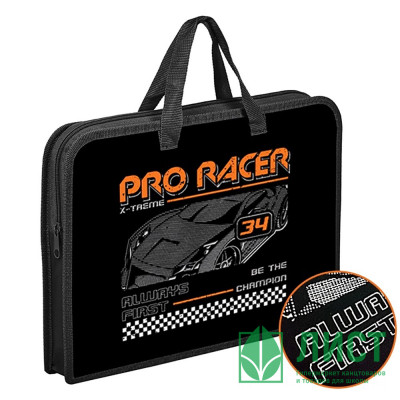 Сумка пластик А4 (ОНИКС) на молнии ручка-тесьма арт.ПТ-14-12 Pro racer широкая боковинка, фольга Сумка пластик А4 (ОНИКС) на молнии ручка-тесьма арт.ПТ-14-12 Pro racer широкая боковинка, фольга
