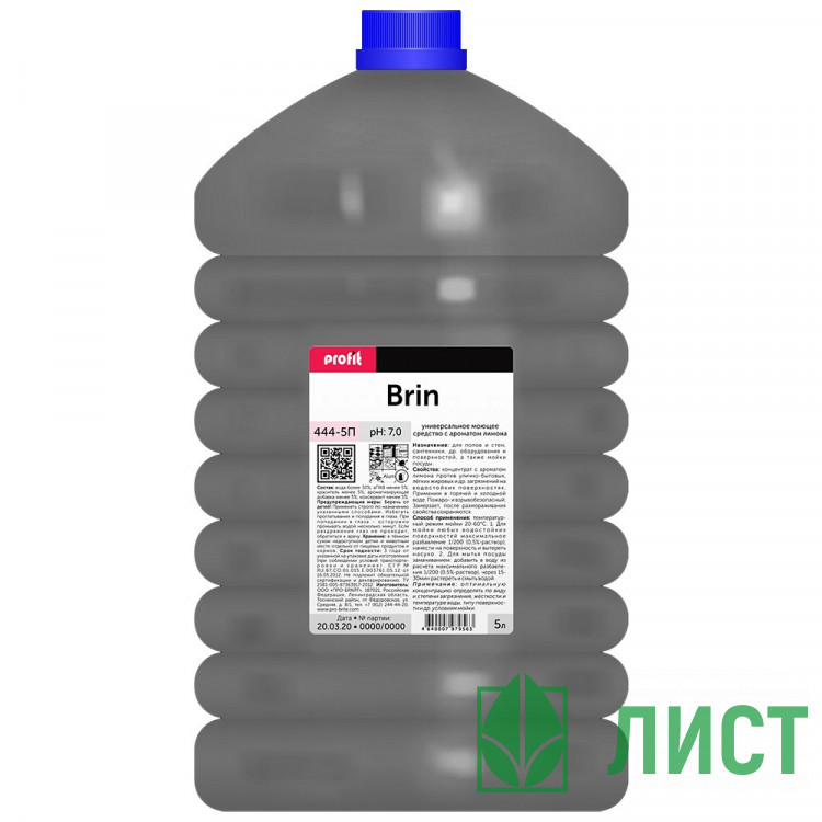 М/с универсальное Profit Brin 5л ПЭТ (нейтральное) арт.444-5П (Ст.4)