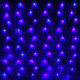 Гирлянда эл. д/дома сетка 1,5*1,5м 120LED цв.синий (св.провод) 8реж IP-20 арт.183-402