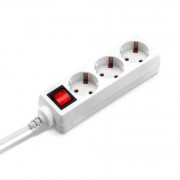 Сетевой удлинитель Buro BUPS3.5/W 5м (3 розетки) белый (пакет ПЭ)
