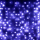 Гирлянда электрическая уличная занавес Водопад 3*2,5м 480LED цвет белый (светлый провод) 8режимов арт.183-077