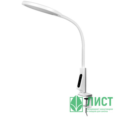 Светильник настольный на струбцине Camelion (230V/7W/LED) арт.KD-837 белый для маникюра Светильник настольный на струбцине Camelion (230V/7W/LED) арт.KD-837 белый для маникюра