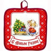 Прихватка "Теленок Яшка" 17*17см арт.916-0326