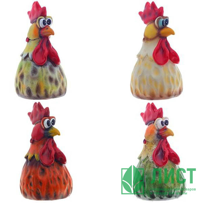 яяяКопилка СИМВОЛ ГОДА "Петух" 17,5см асс. арт.237459