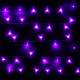 Гирлянда эл.д/дома точечная 16м 180LED цв.фиолетовый (светлый провод) 8реж. (можно соединять) IP-20 арт.125-020