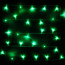 Гирлянда электрическая для дома точечная 5,5м 50LED цвет зеленый (светлый провод) 8режимов арт.127-017 - 