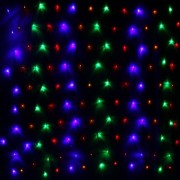 Гирлянда эл.д/дома сетка 2*1,5м 144LED цв.мульти (с.провод) 8режимов (можно соединить) арт.183-757