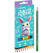 Карандаши цветные deVENTE Маленький кролик (Little Rabbit) 18 цветов 2М 2,8 мм шестигранные арт.5023619