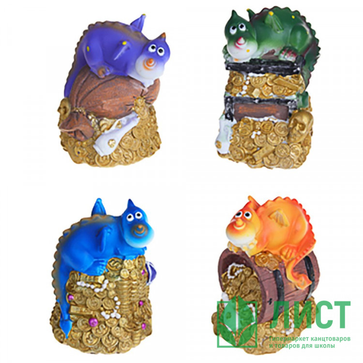 Копилка "Дракон" 8*7*11см асс. арт.359-879