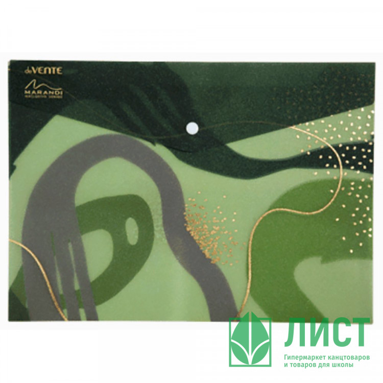 Папка-конверт на кнопке А4(235*330) 150мкм deVENTE Marandi Sparkle арт.3071210
