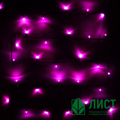 Гирлянда электрическая для дома точечная 3,5м 36LED цвет розовый (зеленый провод) 8режимов арт.130-365 Гирлянда электрическая для дома точечная 3,5м 36LED цвет розовый (зеленый провод) 8режимов арт.130-365