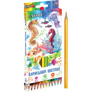 Карандаши цветные (deVENTE) Cosmo 24 цвета 2М 2,8мм арт.5024303