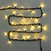 Гирлянда эл.д/улицы 20м 240LED цв.т.белый (ч.пров) (можно соединить) 8реж IP-54 арт.725-561