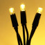 Гирлянда эл.д/улицы 15м 180LED цв.т.белый (ч.пров) (можно соединить) 8реж IP-54 арт.725-562 - 