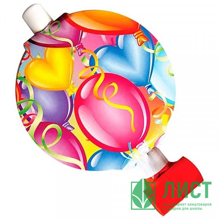 Гудок-язычок "Праздничное настроение" 06шт/наб. арт.108608