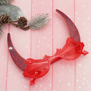 Очки карнавальные "Дьявол" 14,3*11,5см арт.774-258