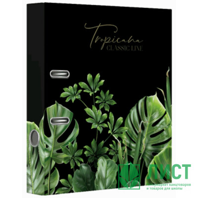 Папка с арочным механизмом deVENTE Tropicana A4 75 мм, глянцевая ламинация, картонная разобранная, без металлической окантовки, цветная печать, запечатка форзаца Папка с арочным механизмом deVENTE Tropicana A4 75 мм, глянцевая ламинация, картонная разобранная, без металлической окантовки, цветная печать, запечатка форзаца